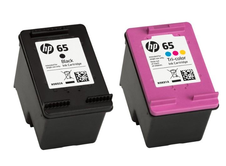 Photo 1 of HP - 65 2-pack Standard Capacity Ink Cartridges - Black & Tri-Color
