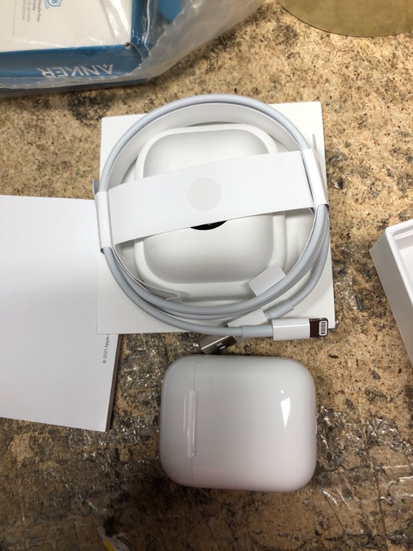 Photo 3 of Apple AirPods True Wireless Bluetooth Headphones (2nd Generation) with Charging Case

