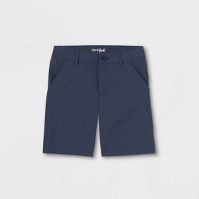 Photo 1 of Boys' Flat Front Quick Dry Chino Shorts - Cat & Jack™, Blue, 7