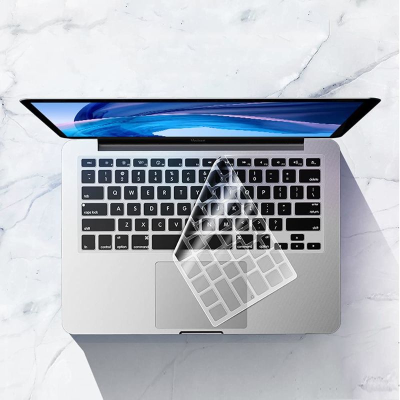 Photo 1 of **3 Pack*** Azizdul Keyboard Cover Protector for 2020 MacBook Air 13 In Release Model A2337 M1 A2179 with Touch ID,MacBook Pro 2020 UltraThin Transparent Keyboard Skin,TPU, A2179A2337
