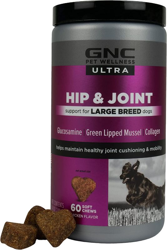 Photo 1 of ***3 Pack***Exp: 10/2024*** GNC Pets Ultra Dog Supplements - Dog Vitamins and Supplements, Pet Supplements for Dog Health and Support - Flavored Dog Soft Chews - Dog Chews for Calming, Joint health, and More - Made in the USA
