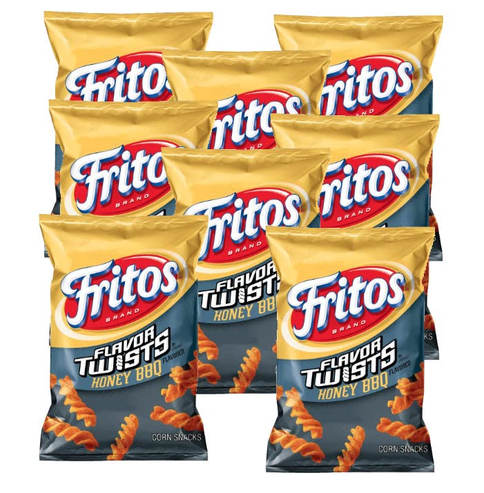 Photo 1 of ***EXP 8/23/2022*** Fritos Corn Chips - Twists Honey BBQ (2 Oz. - 40 Pack!!!!!!)
