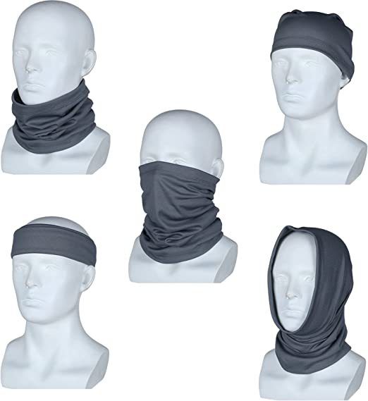 Photo 1 of ***5 pack*** Summer Face Cover Scarf Mens Balaclava Neck Gaiter Baclava Face Breathable Bandana Sun Protection Cycling Running