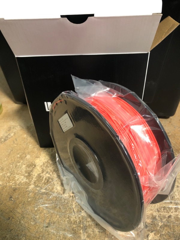 Photo 2 of 1.75 Filament, 3D PLA Printer Filament Bundle 1kg Spool (2.2lbs) 3D Printer Filament, Dimensional Accuracy +/- 0.02 mm Printer Consumables - Fit Most FDM Printers
FLUORESCENT RED
