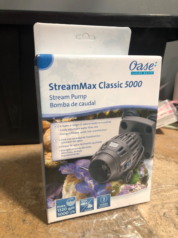 Photo 2 of OASE StreamMax Classic 5000 Pump
