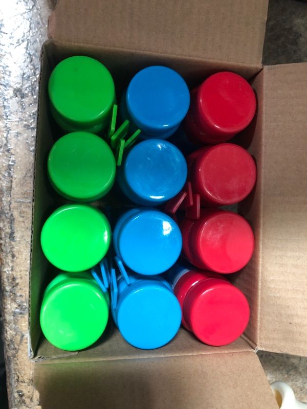 Photo 1 of BubblePlay Bubble Blower Bottles with Wands: 2 OZ Bottles of Bubble Solution with Wands for Kids - Outdoor Summer Fun