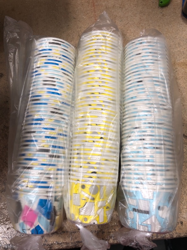 Photo 1 of 8oz 120 packs ice cream cup - colors assorted