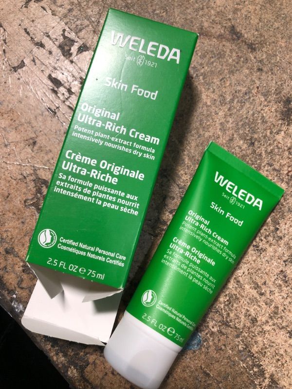 Photo 2 of ***Exp 2/2023*** Weleda Skin Food Original Ultra-Rich Body Cream 2.5 Fluid Ounce, Plant Rich Hydrating Moisturizer with Pansy, Chamomile and Calendula
