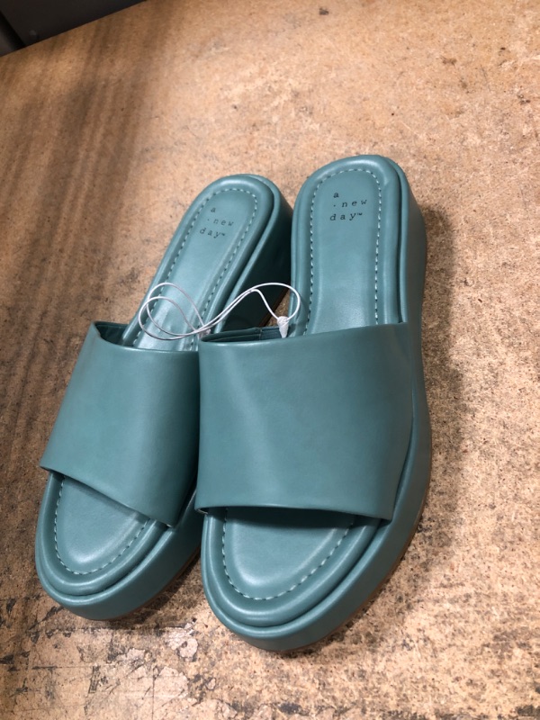 Photo 1 of ***Size: 8.5***  Women sandal, mint/blue