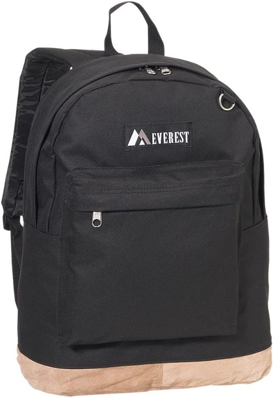 Photo 1 of Everest 17 in. Suede Bottom Backpack