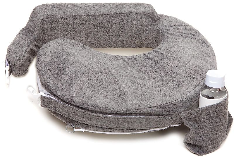 Photo 1 of (COLOR VARIES) My Brest Friend Deluxe Nursing Pillow Slipcover Sleeve | Great for Breastfeeding Moms | Pillow Not Included, Dark Grey
