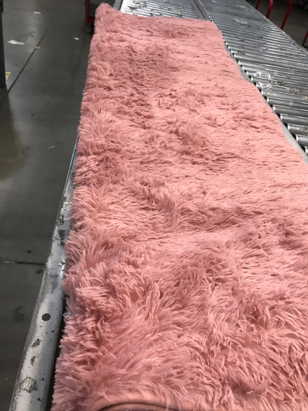 Photo 1 of 68INX71IN PINK SHAG RUG