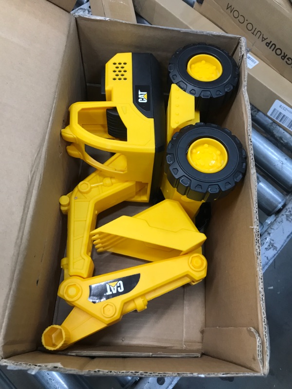 Photo 2 of Cat Construction 15" Toy Excavator , Yellow