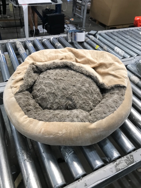 Photo 1 of 2' Round Pet Bed Tan 