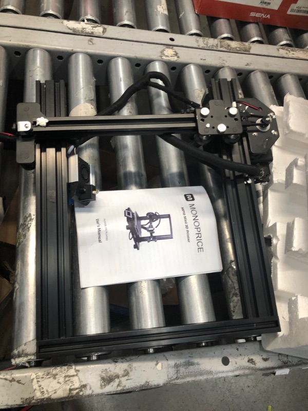 Photo 1 of ***Parts Only***Monoprice MP10 Mini 200x200mm 3D Printer, Magnetic Heated Build Plate, Resume Printing Function, Assisted Leveling, and Touchscreen
