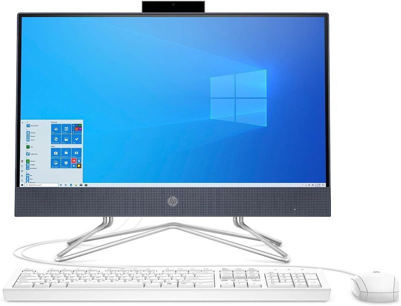 Photo 1 of ***Parts Only***HP 22-DF 21.5-Inch Full HD WLED Intel Celeron G5900T 4GB 256GB SSD Win 10 All-in-One PC