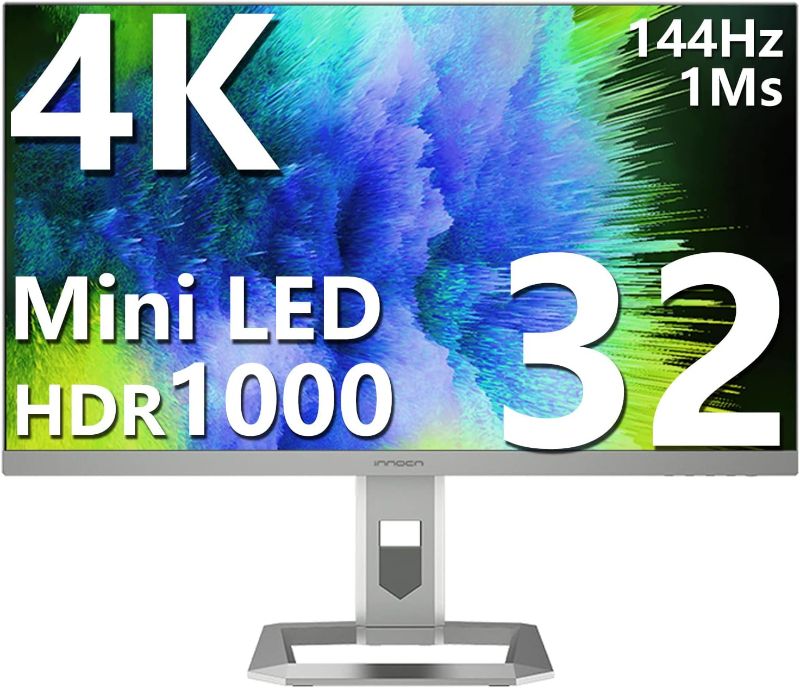 Photo 1 of INNOCN 32" Mini LED 4K UHD 3840 x 2160 Computer Monitor