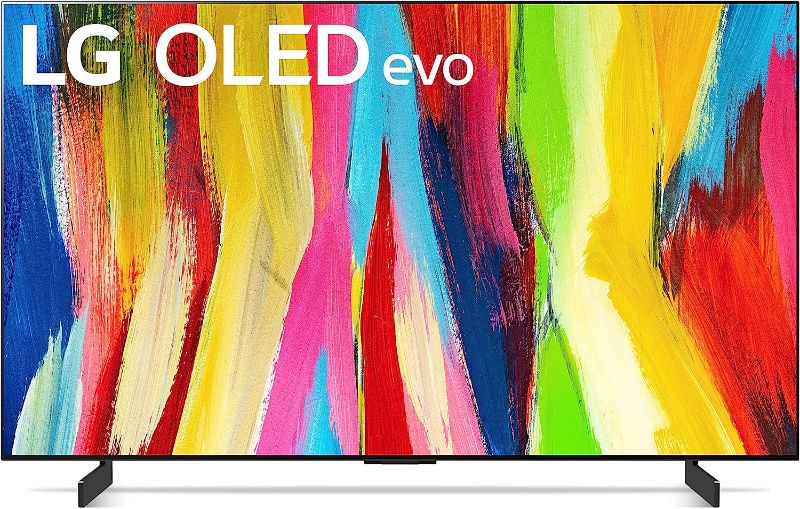 Photo 1 of LG C2 Series 42-Inch Class OLED evo Smart TV 