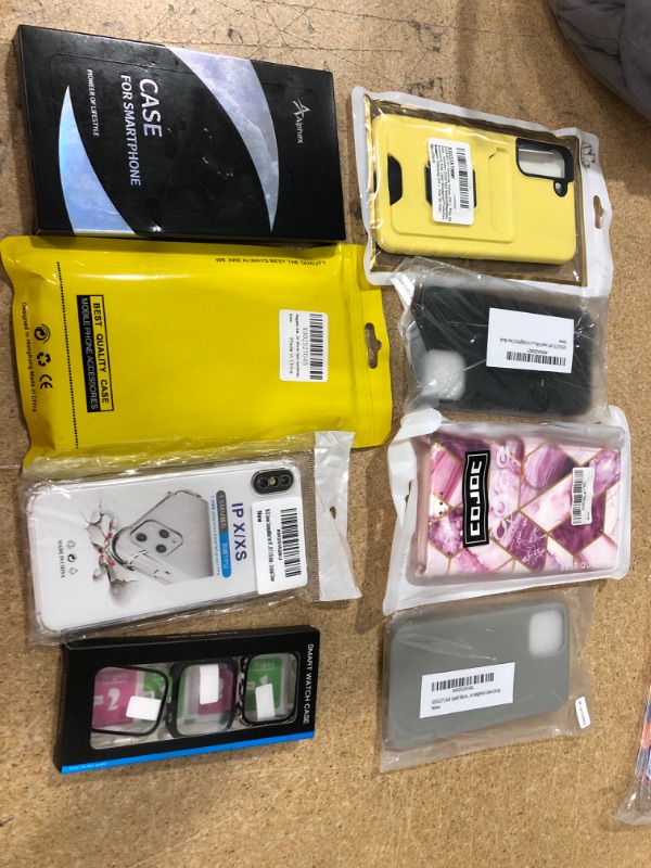 Photo 1 of 8 PIECE PHONE PROTECTION BUNDLE