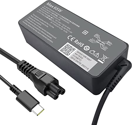 Photo 1 of 65W 45W USB C Type C Laptop Charger AC Adapter for HP Chromebook 14 13 X360 G5 14-ca051wm 14-ca061dx Spectre X360 13-aw0013dx 13-aw0003dx 15-ch011dx Elite X2 x360 Series
