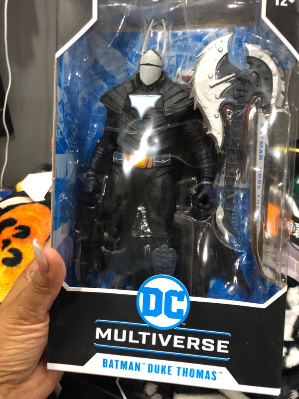 Photo 2 of DC Multiverse Batman Duke Thomas Tales from the Dark Multiverse 7-Inch Scale Action Figure
