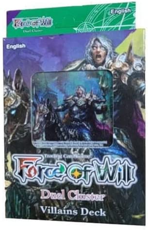 Photo 1 of 2 Force Of Will Force of Will Fow Duel Cluster 01 Starter Villains Deck - 61 Cards