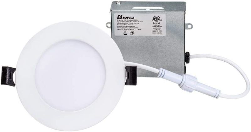 Photo 1 of 4" CCT Selectable, LED Slim Fit Recessed Downlight, 9W
