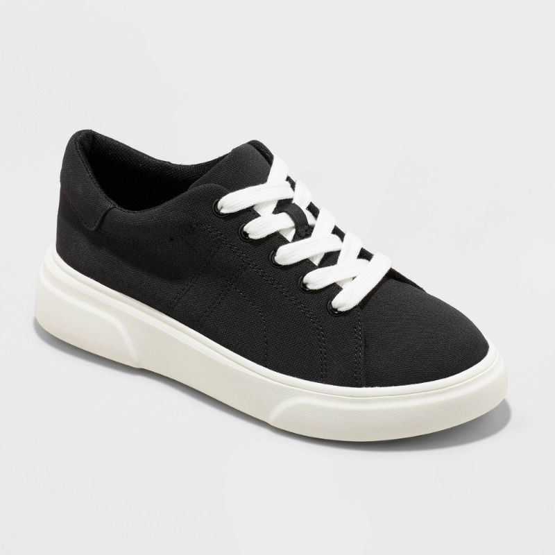 Photo 1 of 2 Pack Women's Mad Love Sia Sneakers - black 
Sizes 7, 8 
 