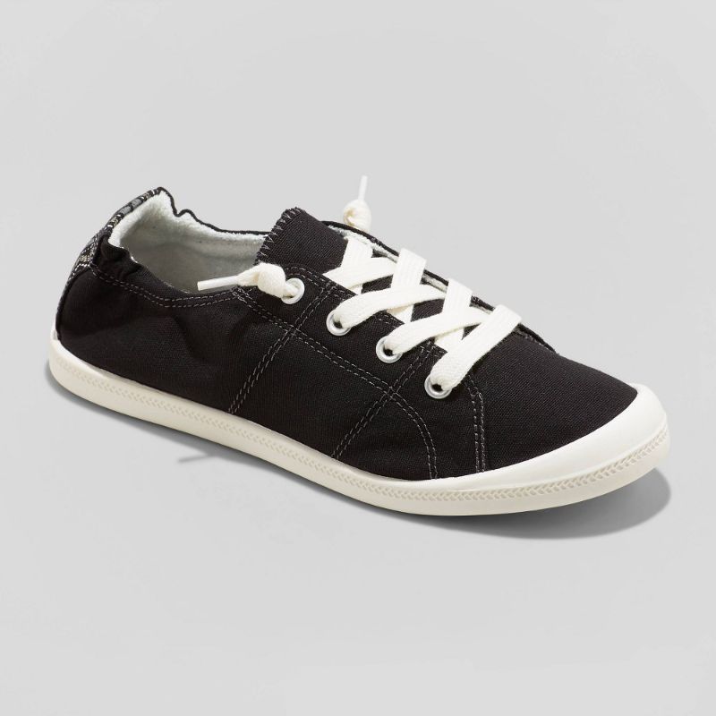 Photo 1 of 2 Pack Women's Mad Love Lennie Sneakers - black 
Sizes 6