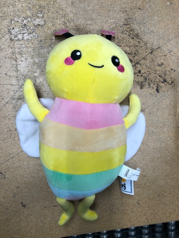 Photo 3 of 2 Scoops Bumble Bee Fleece Plush + 2 Scoops Llamacorn Shaped Plush