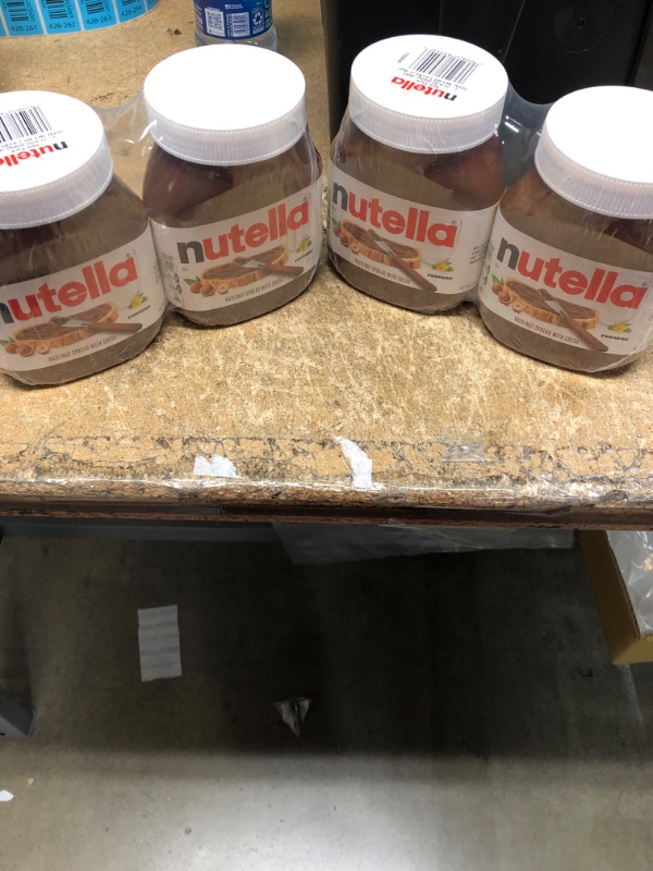 Photo 2 of 
4 pk-Nutella Chocolate Hazelnut Spread, Perfect Topping for Pancakes, 22.9 oz Jar- (Best By:MAR 13, 2023)