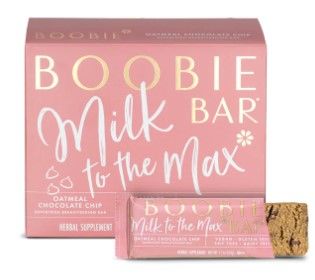 Photo 2 of Boobie Bar Superfood Lactation Bar Oatmeal Chocolate Chip - 1.7oz/6ct