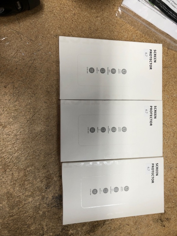 Photo 1 of 2 items
Shatterproof Designed for ?iPhone 13 Pro Max? Screen Protector [Full Coverage] [9H Military Grade Protection] [Ultra Clear] Tempered Glass-(2 Pack) (x2)