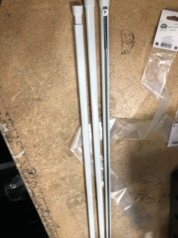 Photo 1 of 3 Pack Tension Rod - White - Room Essentials
