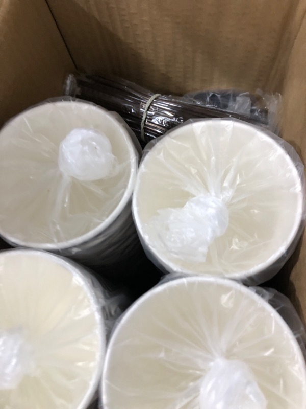 Photo 3 of ?12 Oz 80 Park?Coffee Cups with Lids and Straws, Insulated Double Wall Paper Coffee Cups with Lids, Disposable Coffee Cups 12 Oz Coffee Cups with Lids To Go Coffee Cups with Lids Hot Cups with Lids
