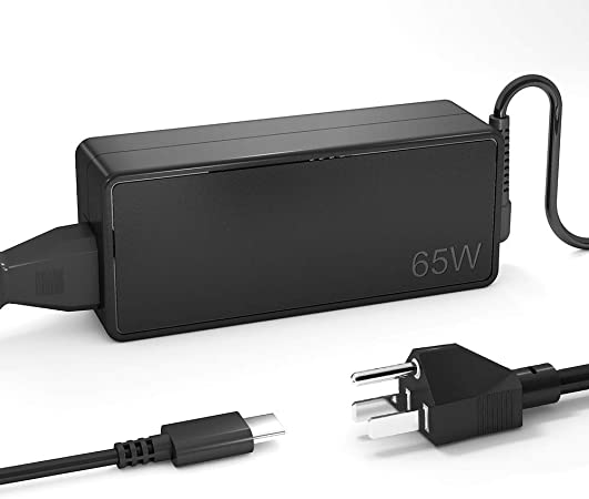 Photo 1 of CYD 65W PowerFast USB-C Power Adapter Compatible for Lenovo Laptops Yoga 2 C930 S730 730s-13 720 730 370 910 920 920-13 5 Pro IdeaPad 730s ThinkPad 13 X1 Carbon Galaxy S9 Tablet
