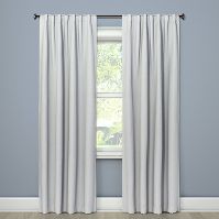 Photo 1 of 1pc Room Darkening Small Check Window Curtain Panel - Threshold™

