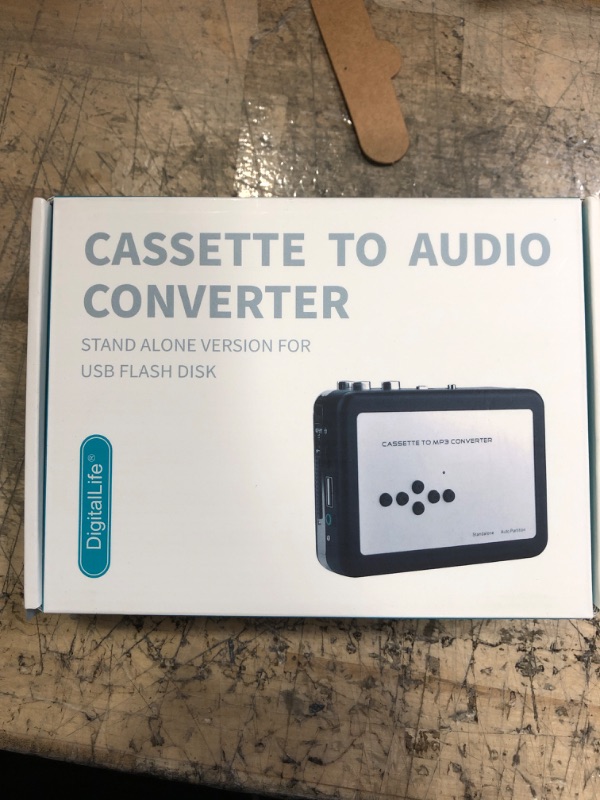 Photo 2 of DigitalLife Cassette Player Recorder - Walkman Cassette Tapes to MP3 CD Converter via USB Flash Driver (Not Included?No Need PC