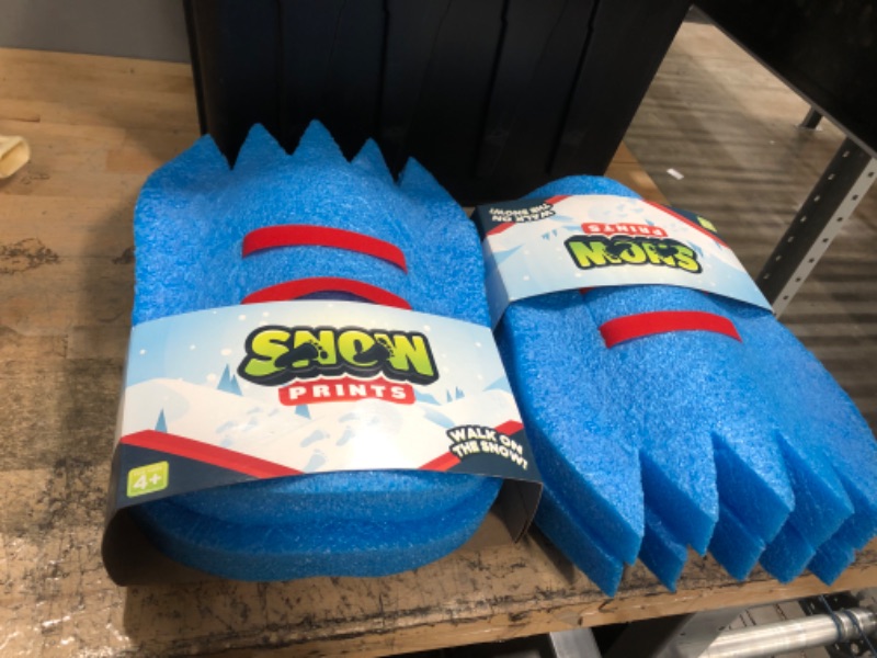 Photo 1 of Bundle of 2 
Flexible Flyer Snow Prints Kids Foam Snowshoes. Toddler Outdoor Winter Snow Toy