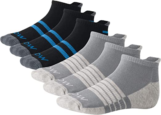 Photo 1 of ***Size: 9-11*** Running Socks for Women and Men Performance Heal Tab Athletic Ankle Socks -6 Pairs
