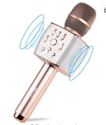 Photo 1 of 2049 X37 12w Cardioid Dynamic Karaoke Microphone Rose Gold 