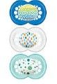 Photo 1 of Bundle of 2 
MAM Trends Triple Pack 6+ Months - Blue/Green 3ct