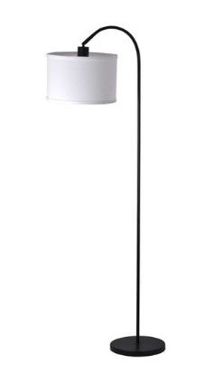 Photo 1 of Room Essentials Arc Floor Lamp Black