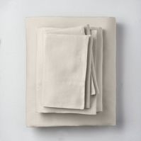 Photo 1 of 100% Washed Linen Solid Sheet Set - Casaluna™

