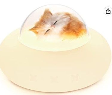 Photo 1 of Cute Cat Night Light, GoLine Kitty Gifts for Teen Girls Kids Women Baby, Kawaii Silicone Cat Lamp, Squishy Color Changing LED Lights Bedroom Decor, Christmas Gifts Nightlights for Children Toddler
