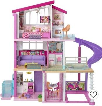 Photo 1 of Barbie Dreamhouse Dollhouse with Wheelchair Accessible Elevator

