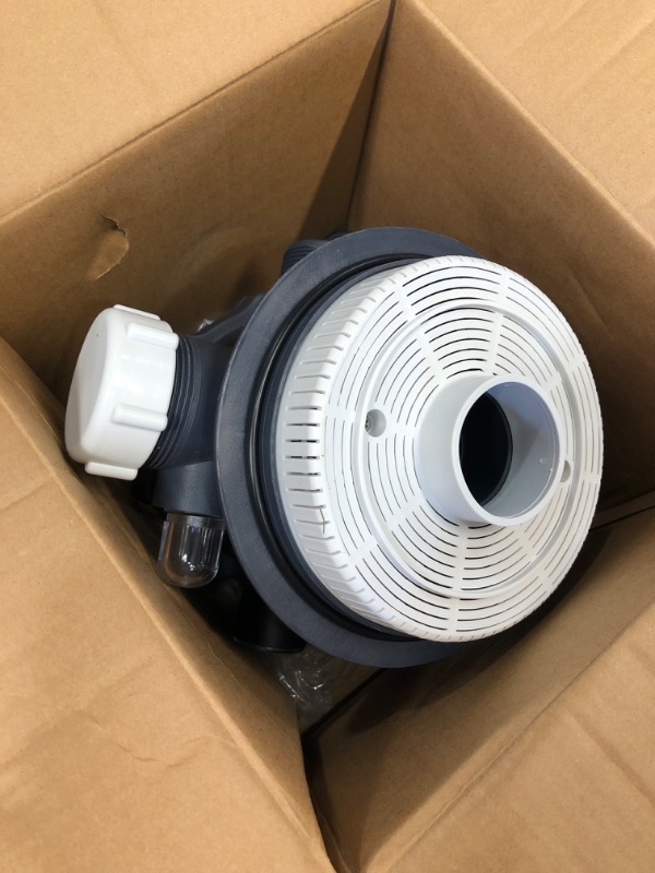 Photo 4 of Intex 12 inch Krystal Clear Sand Filter Pump, 2100 Gph Flow Rate with GFCI, 26645EG, 110-120 Volt
