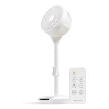 Photo 1 of IRIS USA WOOZOO Pedestal Standing Fan with Remote, 3 Modes, 12 Speeds