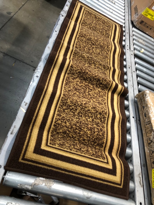 Photo 5 of **used-needs cleaning**
55 x 25 brown/gold runner carpet