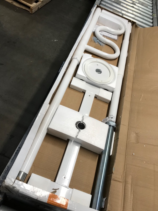 Photo 2 of **OPENED**
Stander Security Pole and Curve Grab Bar, White - 1 Ct | CVS
